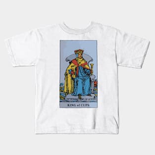 King of Cups - A Tarot Print Kids T-Shirt